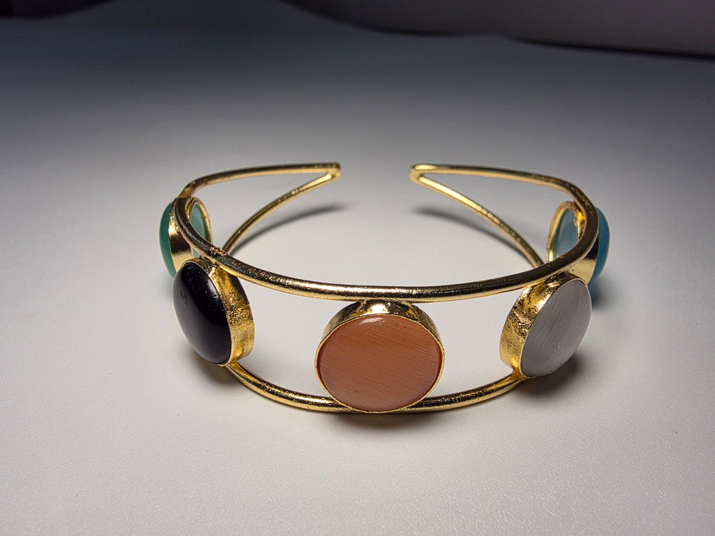 Multi-Colour Stone Bracelet