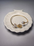 Flower Pearl Bracelet