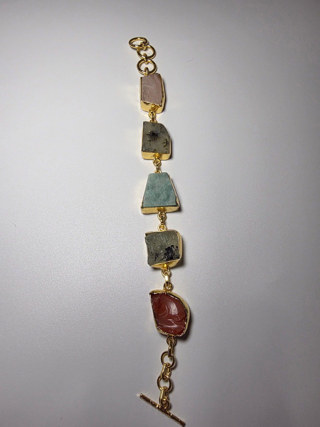 Raw Radiance Chain Bracelet