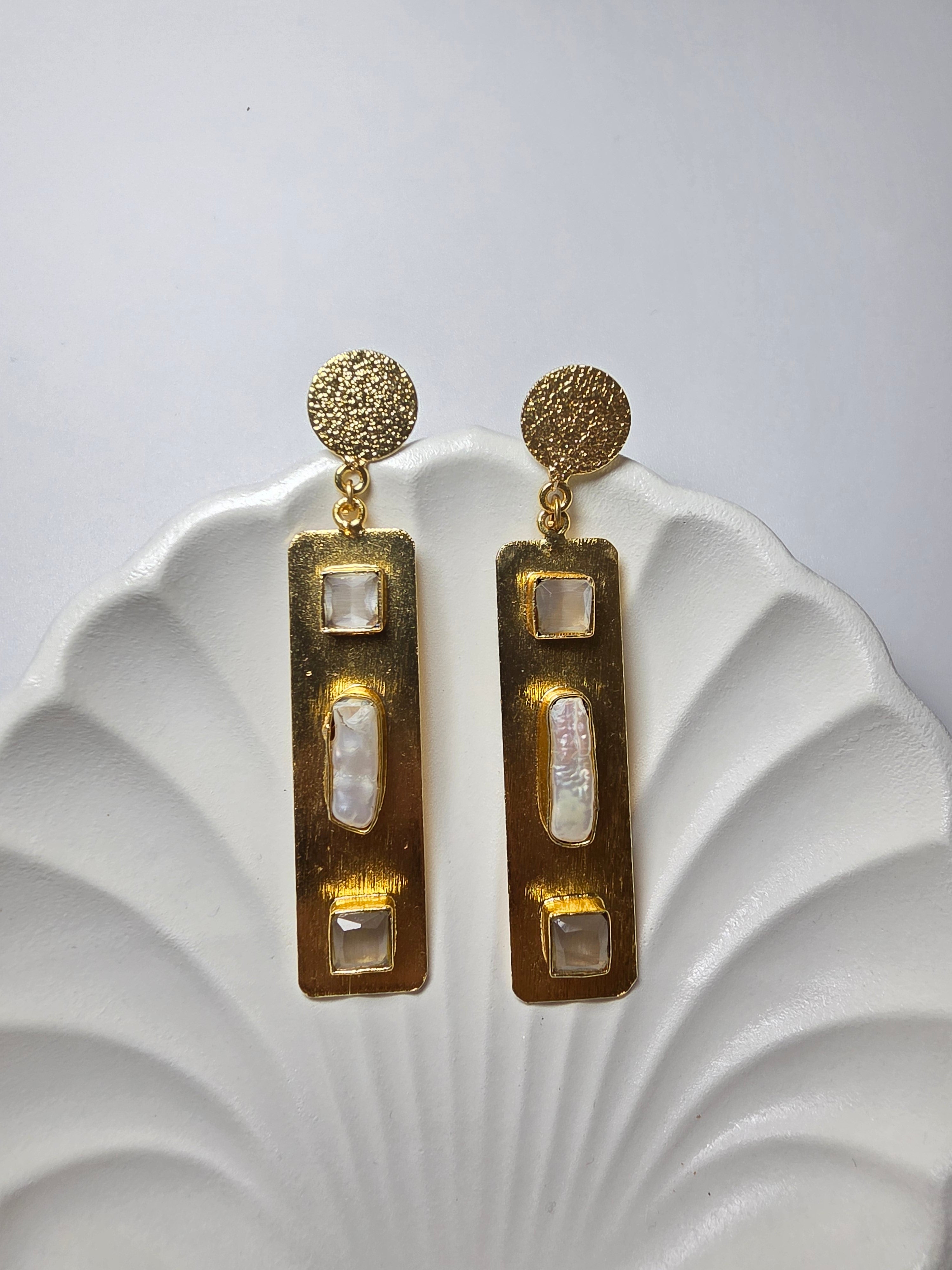 Baroque Pearl Earrings