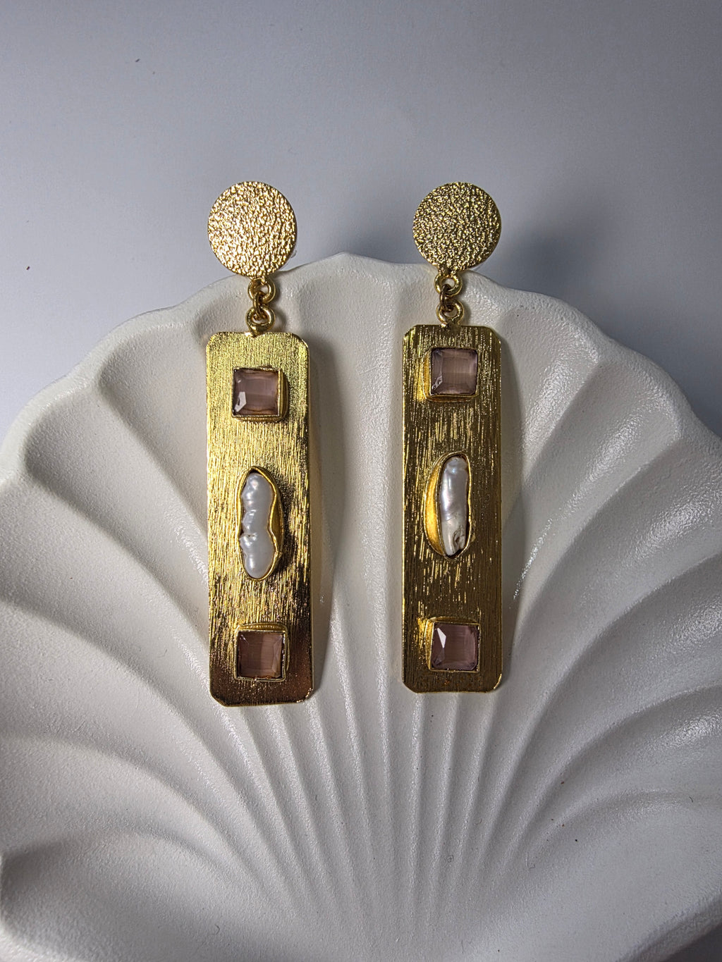 Baroque Pearl Earrings