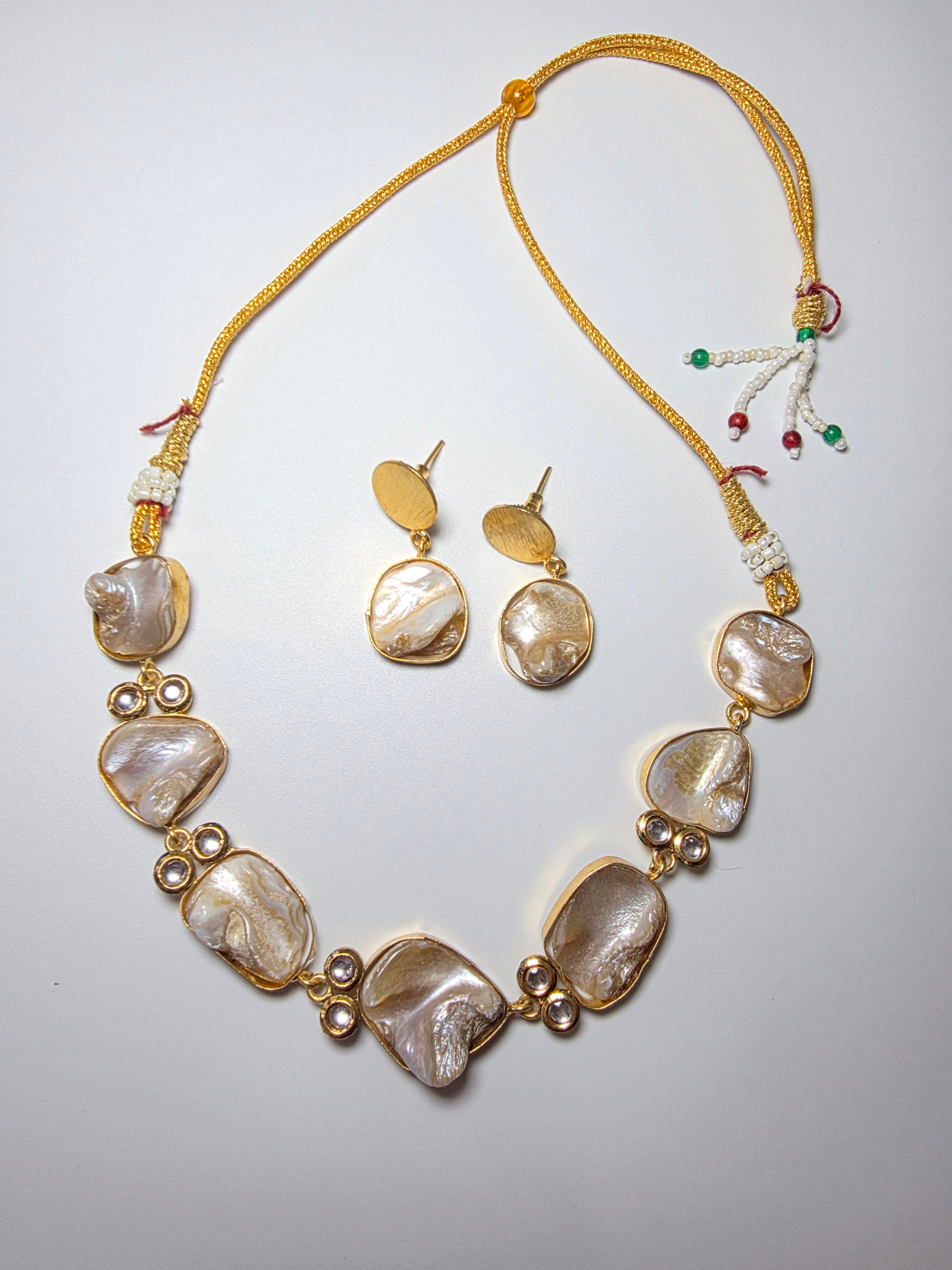 Baroque Pearl Choker Set