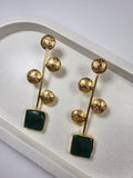Golden Dangler Earrings