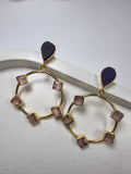 Blush Orbit Earrings