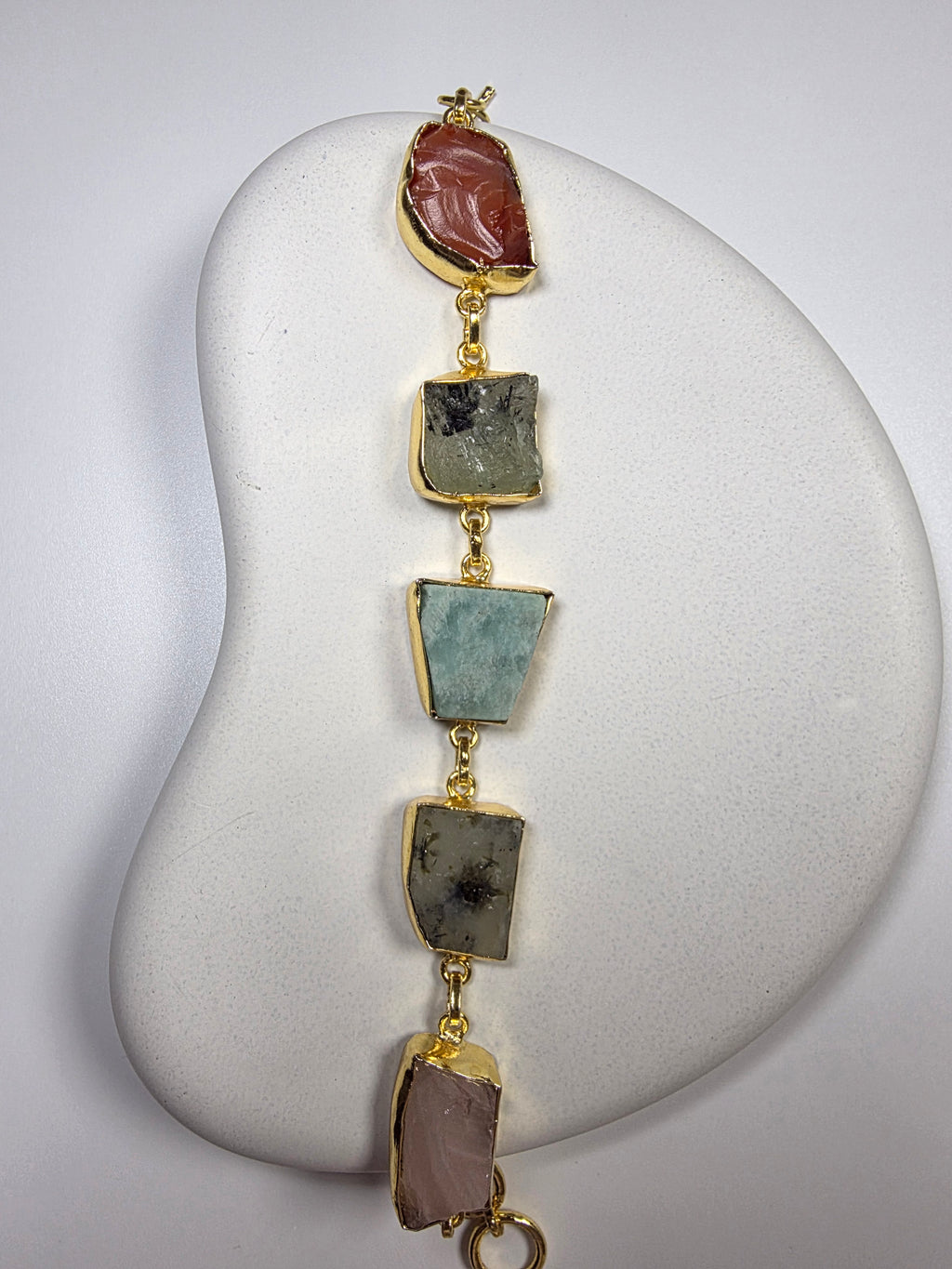 Raw Radiance Chain Bracelet