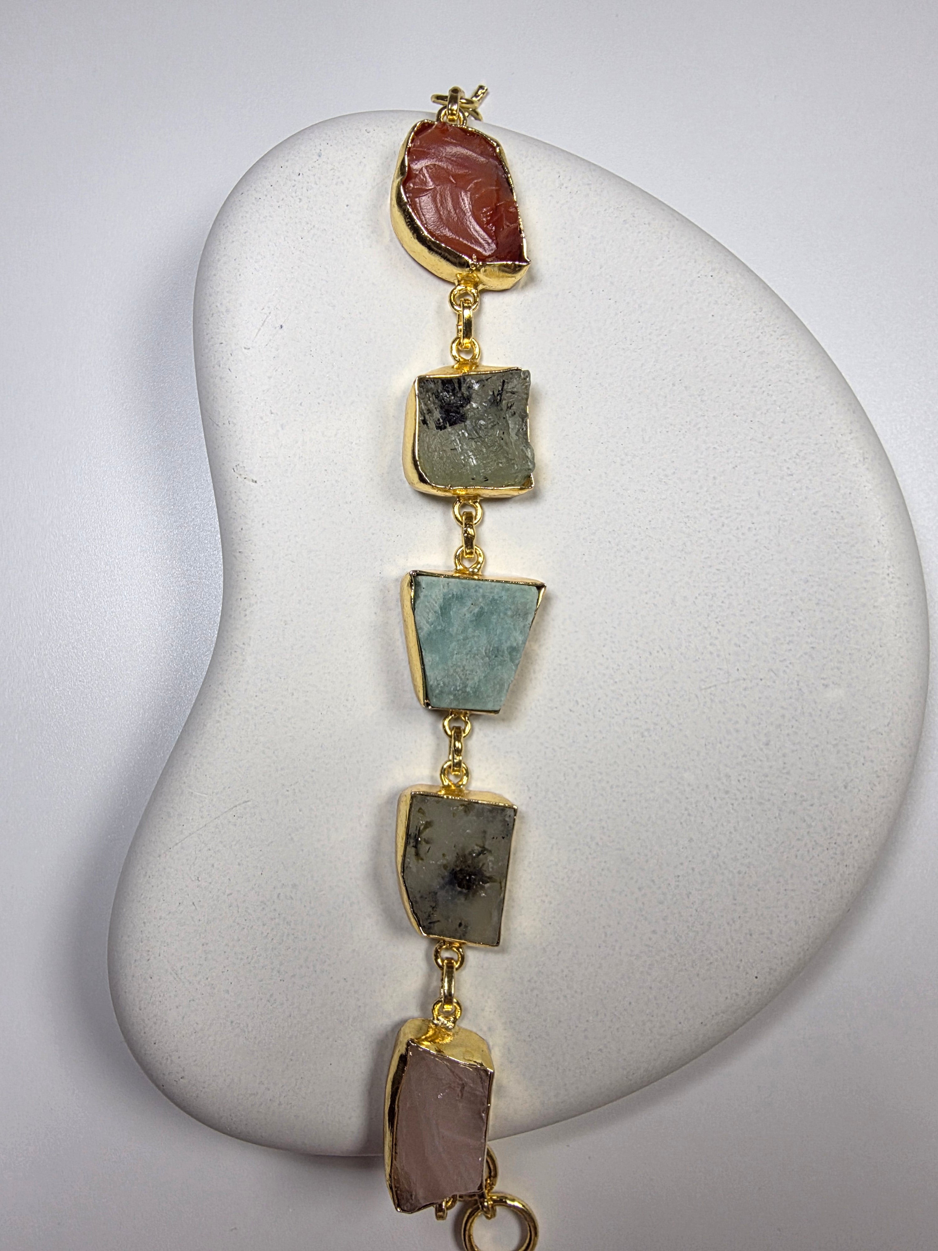 Raw Radiance Chain Bracelet