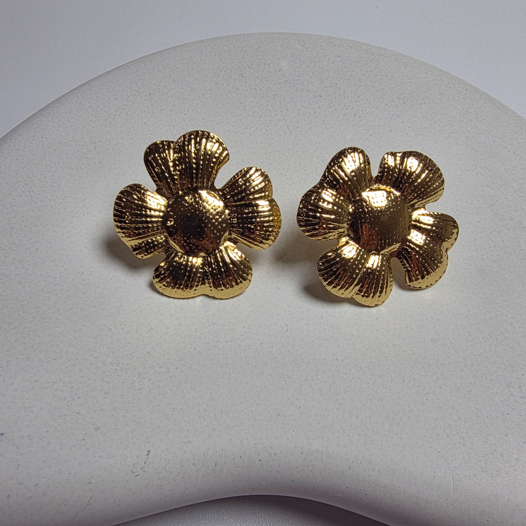 Flower Earrings Big