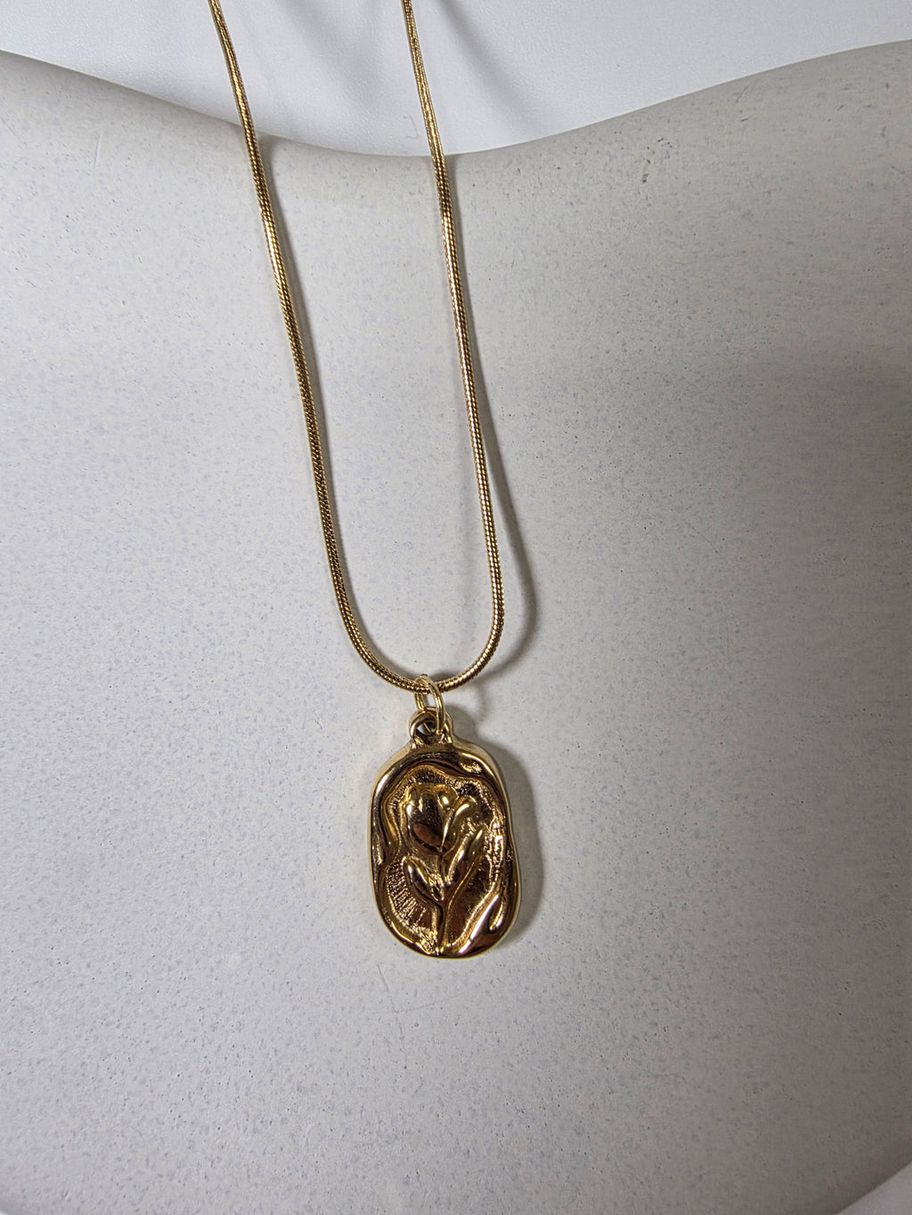 Golden Flower Necklace