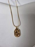 Golden Flower Necklace