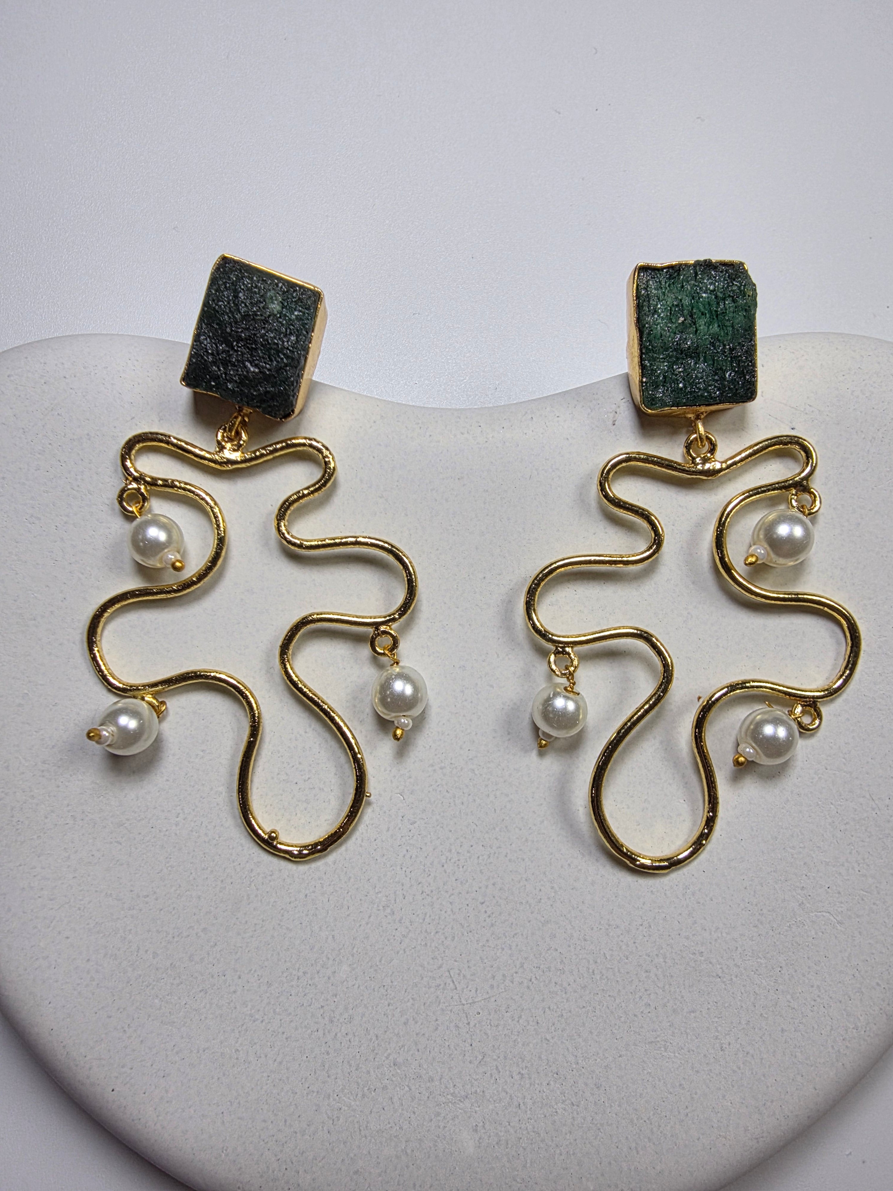 Zyra Abstract Earrings