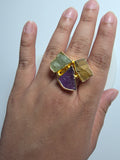 Natural Trio Ring