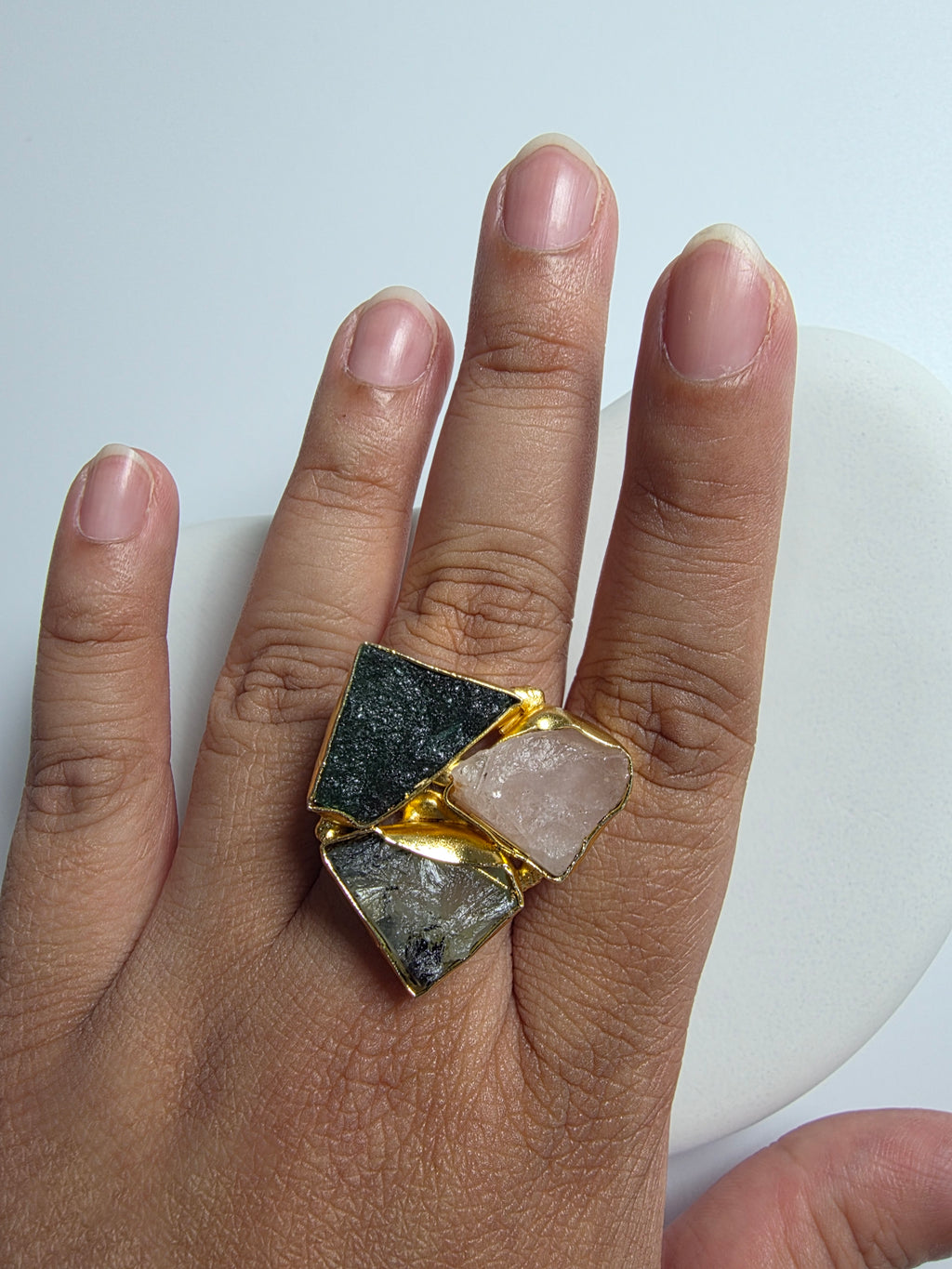 Natural Trio Ring