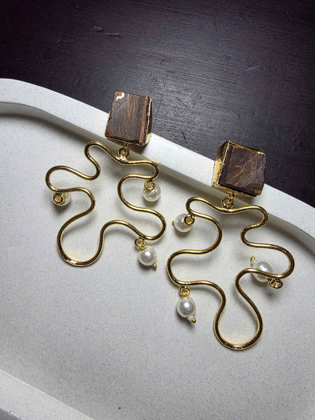 Zyra Abstract Earrings