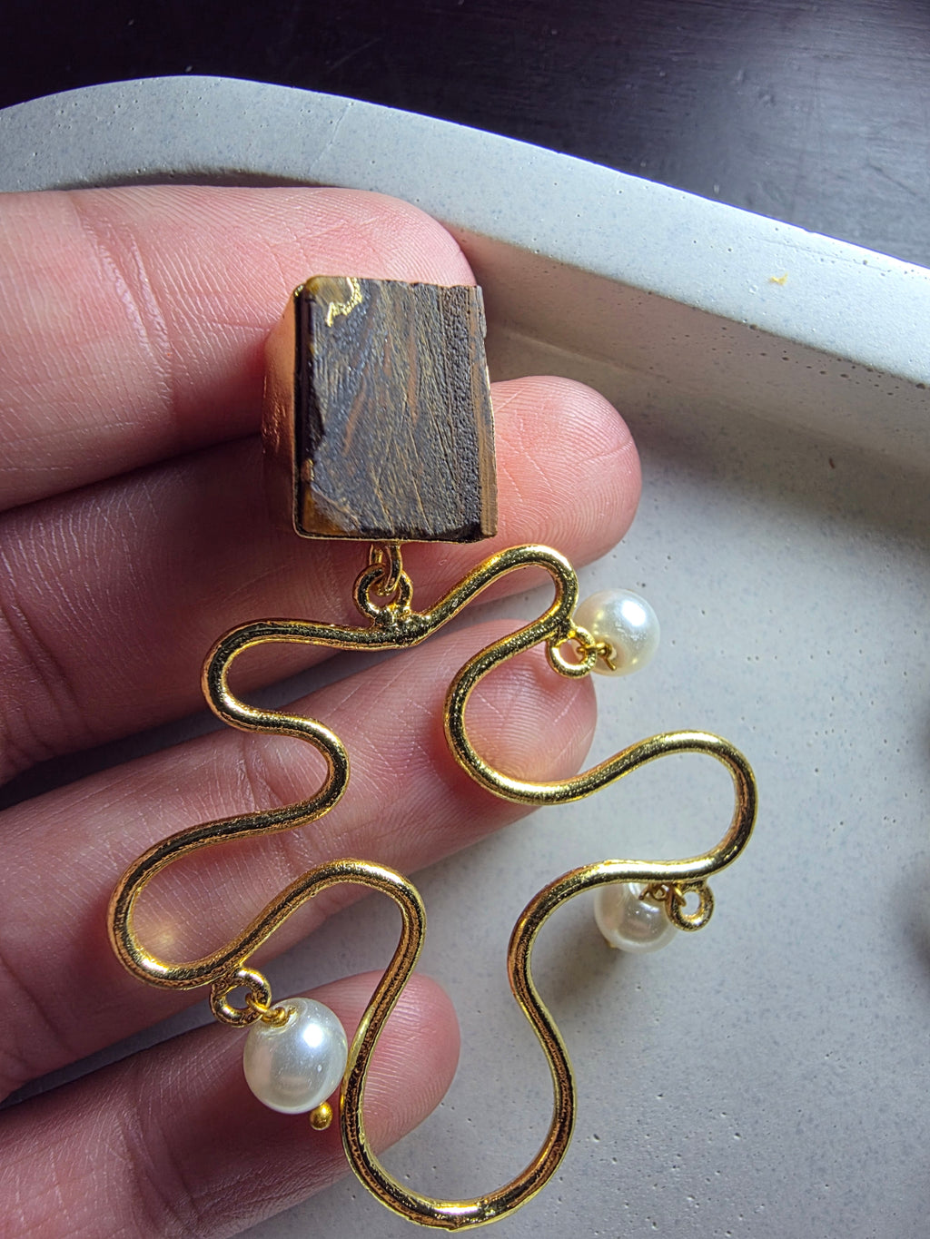 Zyra Abstract Earrings