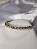 Hexa Bezel stones Bracelet