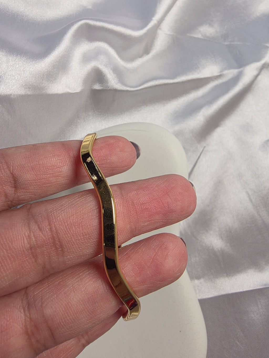 Wavy Bangle Set of 3