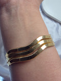 Wavy Bangle Set of 3