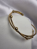 Criss Cross Bauble Bracelet