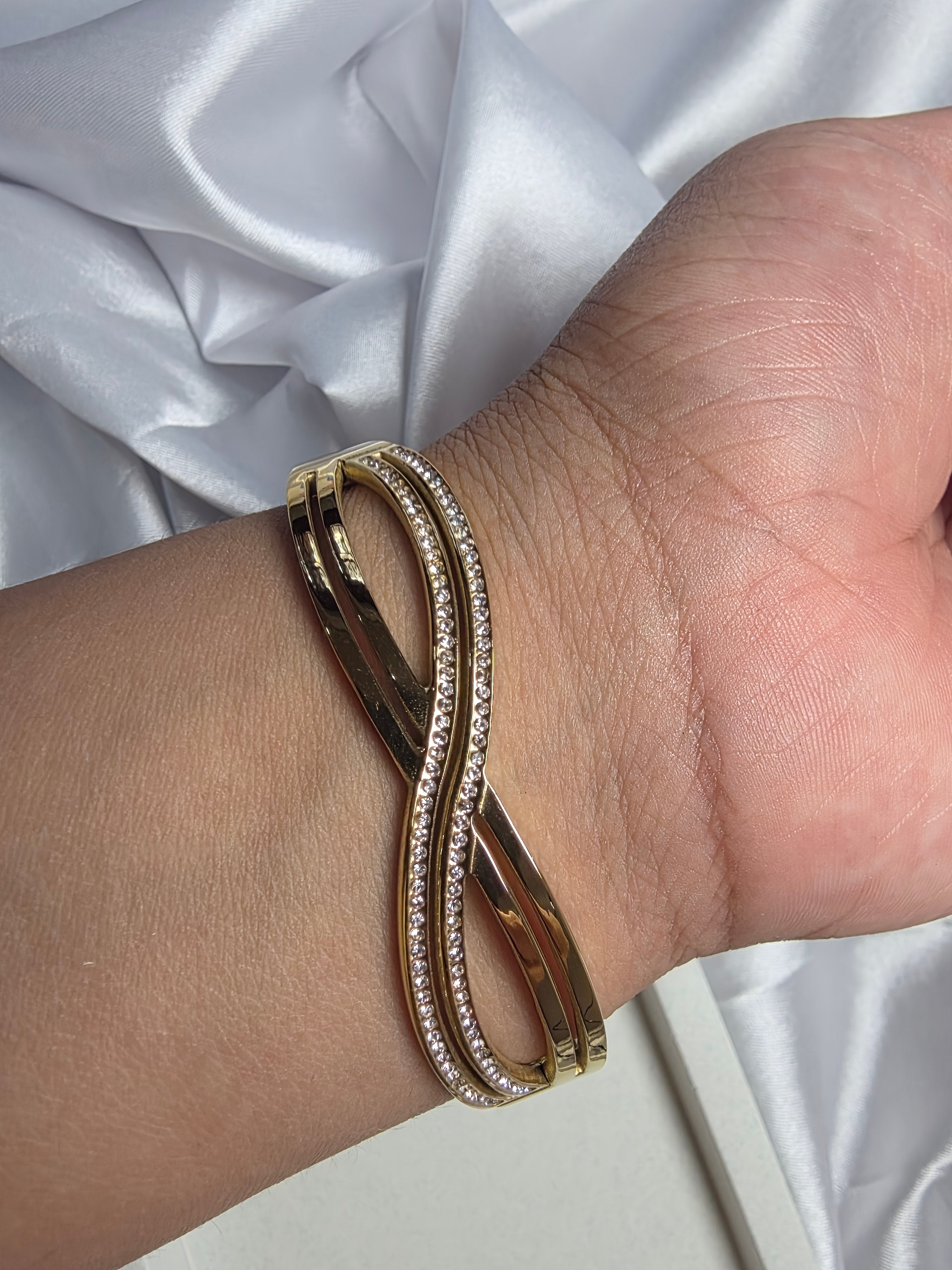 Infinity Cuff bracelet