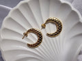 Hive Hoop Stud