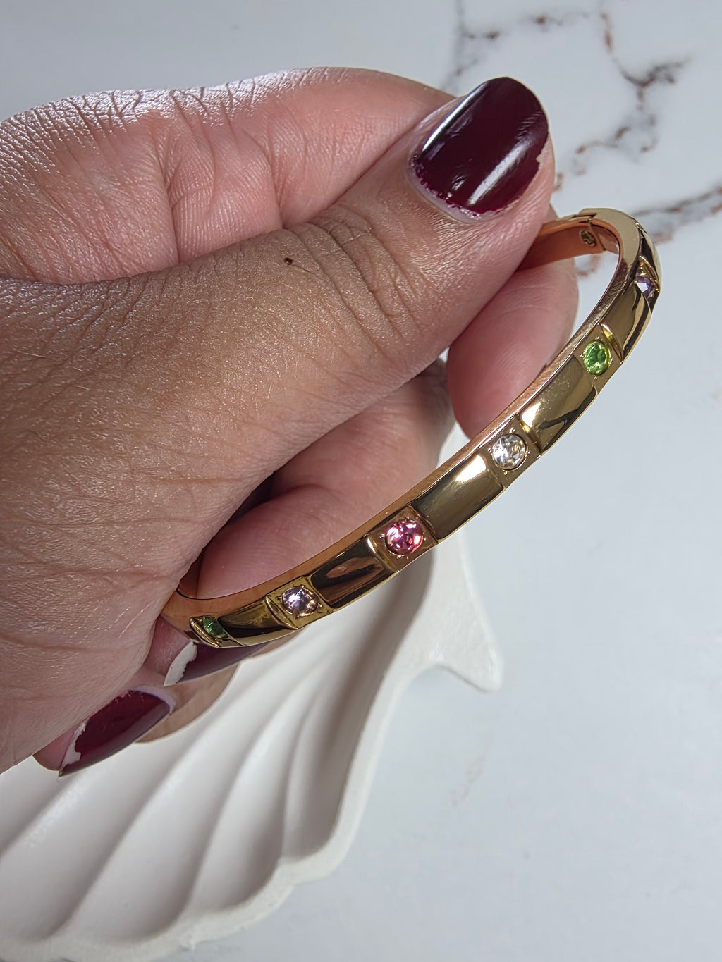 Multi-Stone Bracelet Thin Wrist/ Baby Size