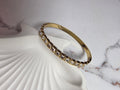 Baguette Stone Bracelet Thin Wrist/ Baby Size