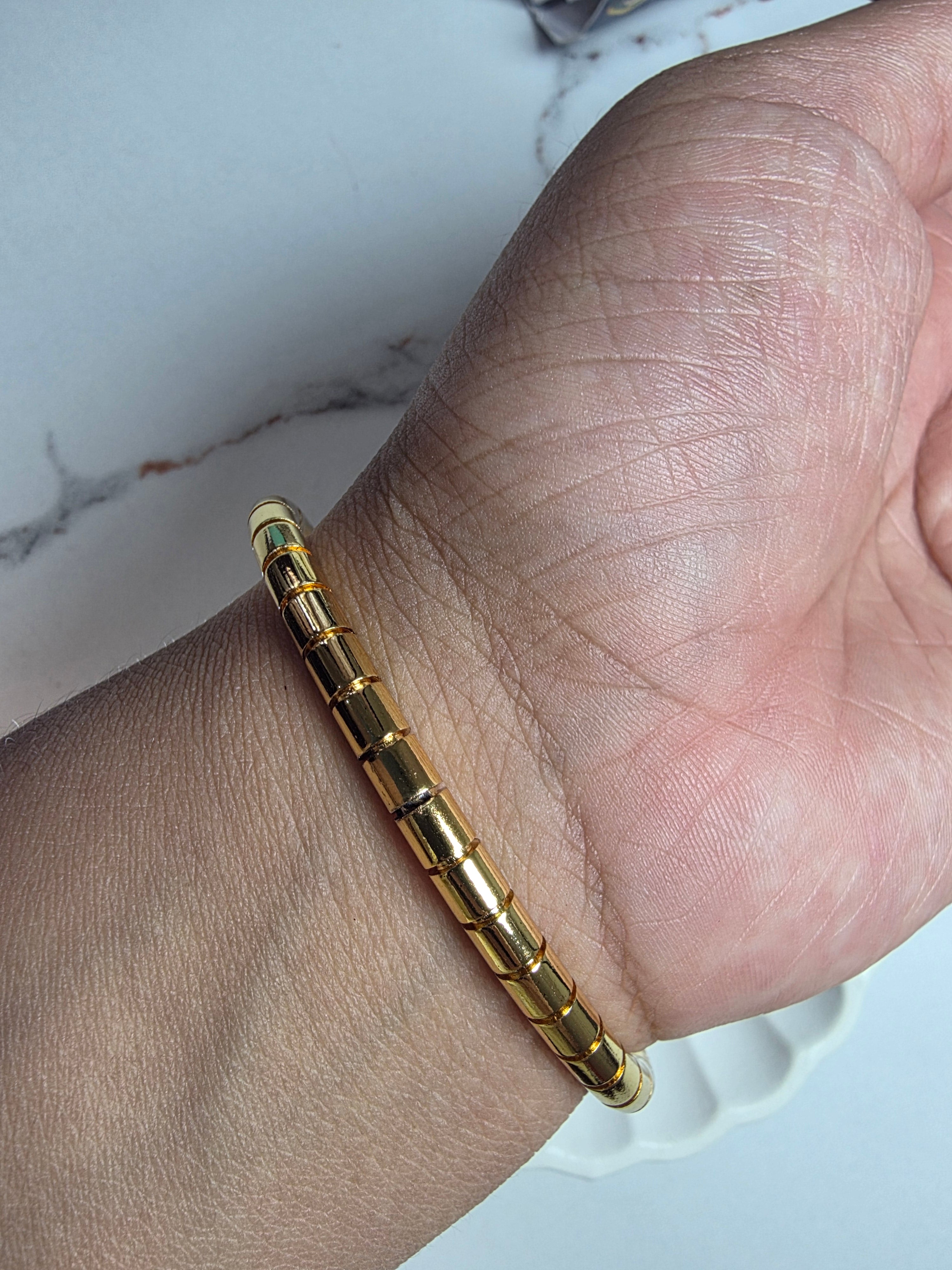 Gold Threaded Cuff