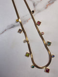 Dazzle Drop FlexNecklace - Multi Colour