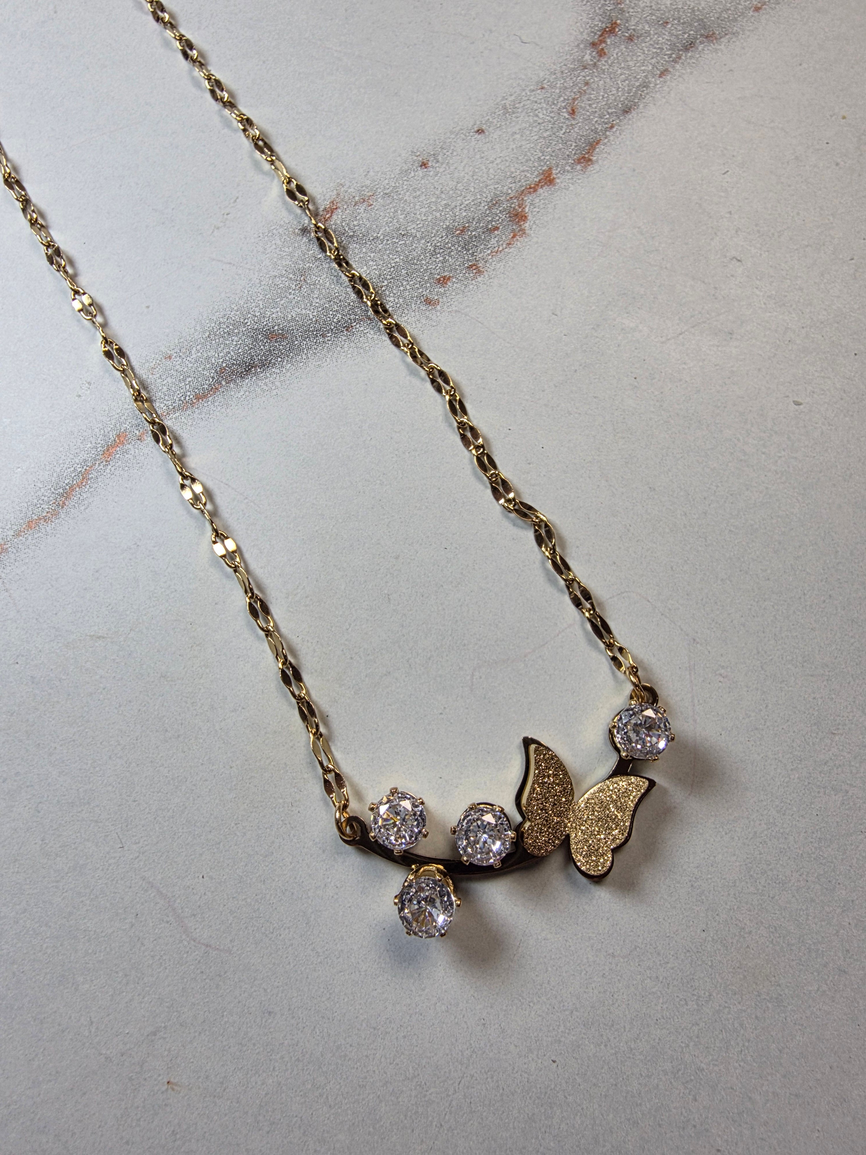 Flutter Gem Necklace