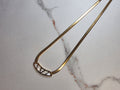 MOP Arc Necklace