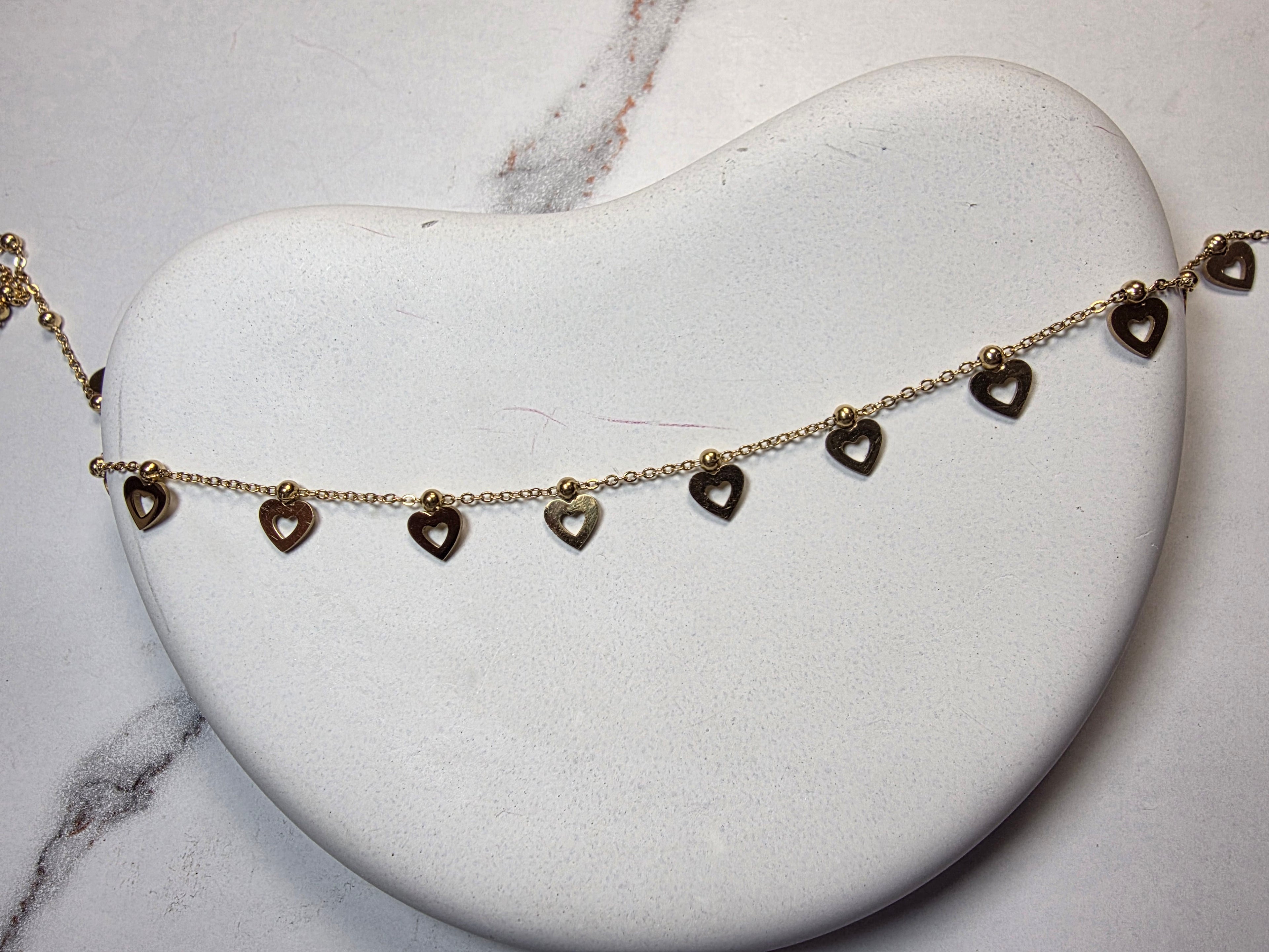 Dangling Heart Necklace