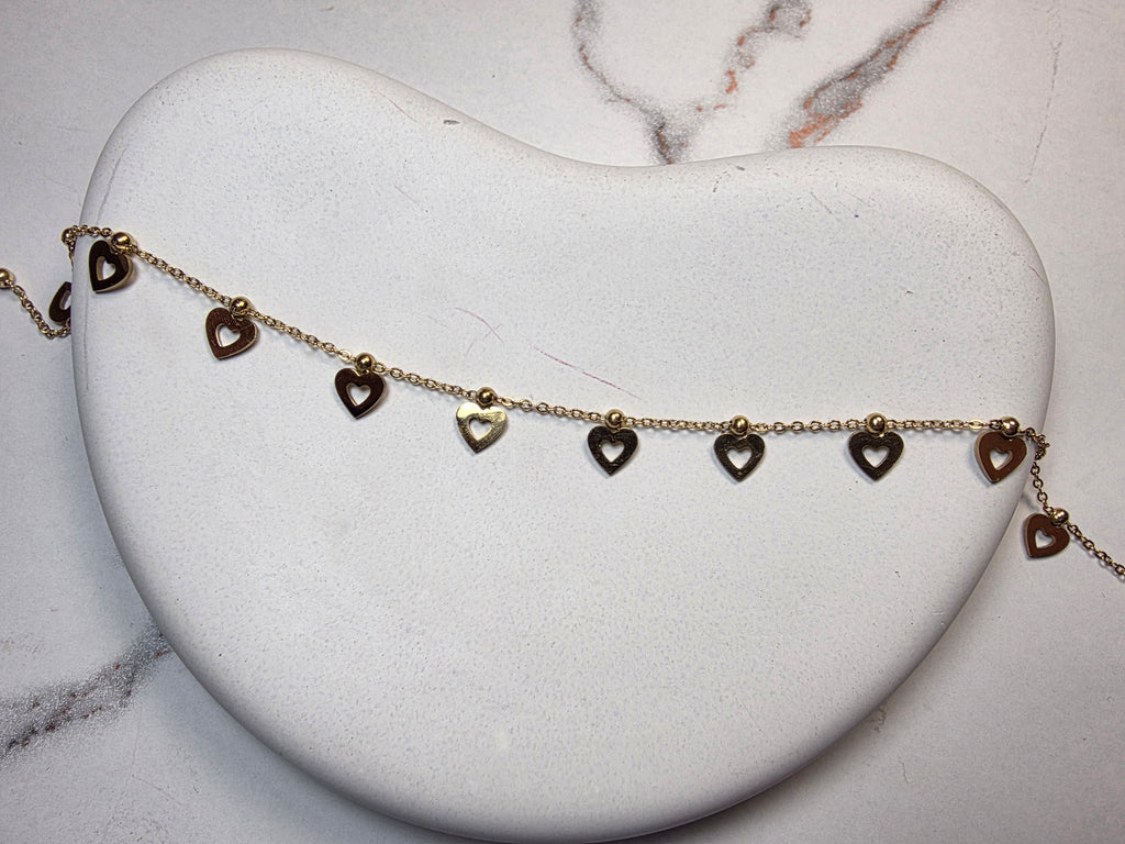Dangling Heart Necklace