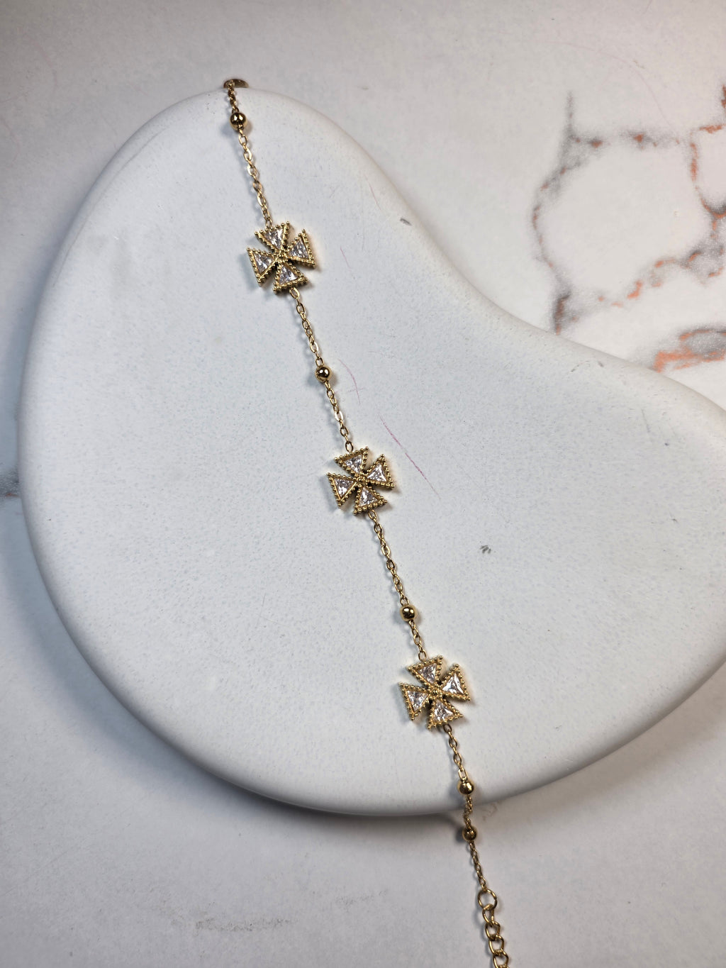 GeoBow Link Bracelet