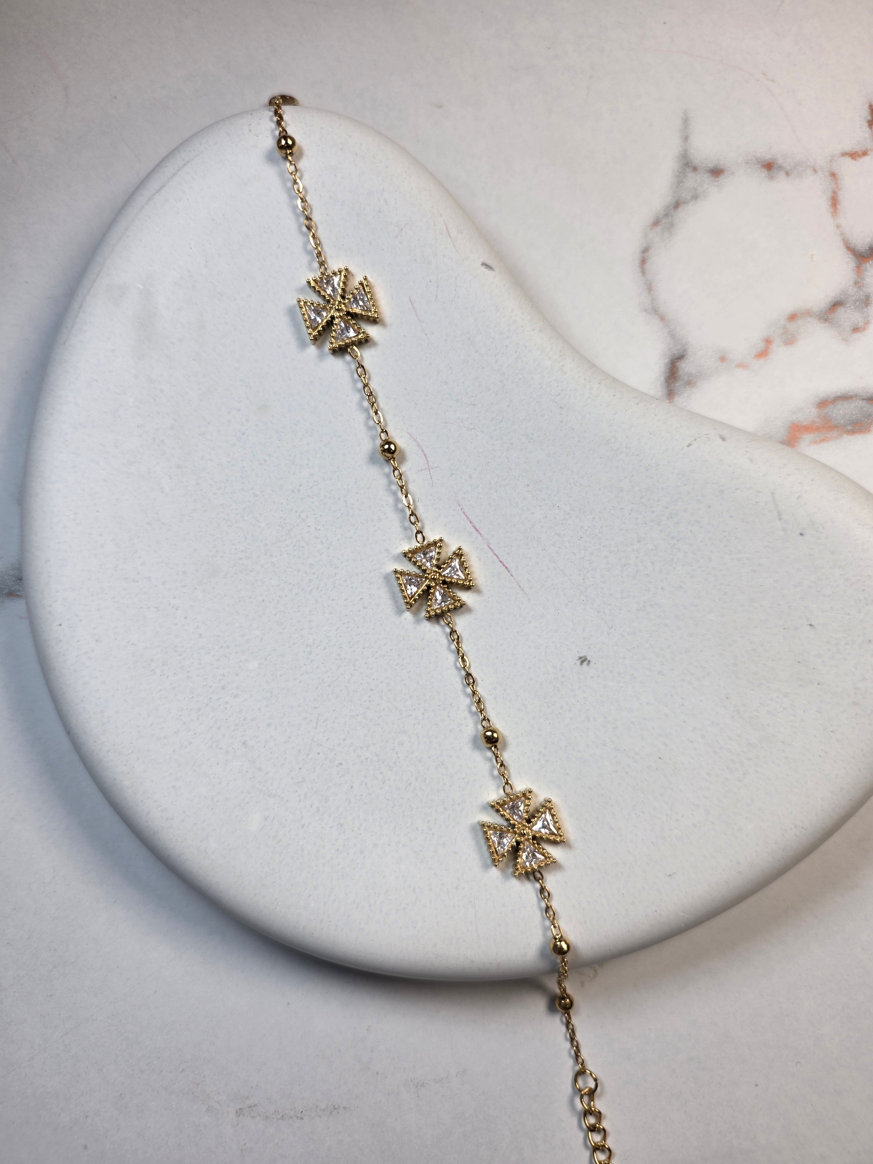 GeoBow Link Bracelet