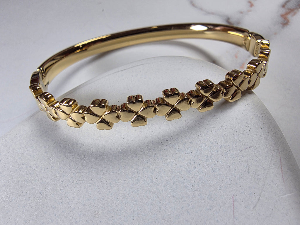 Gold Clover Bracelet