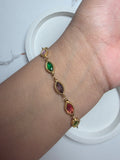 Rainbow Link Bracelet