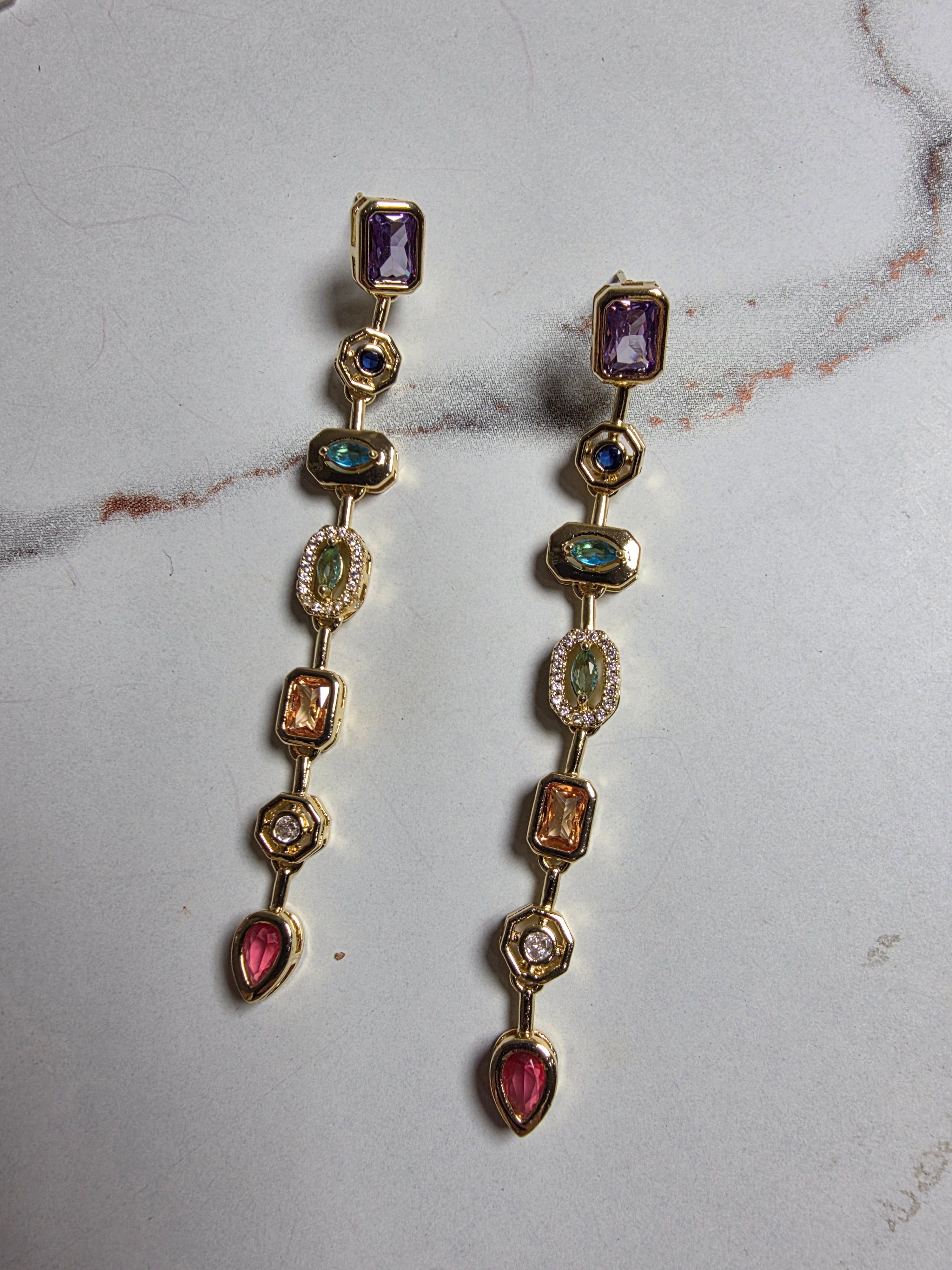 Aurora Luxe Drop Earrings