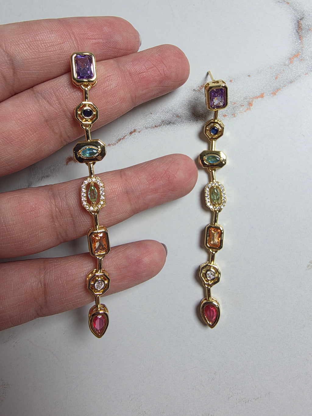 Aurora Luxe Drop Earrings