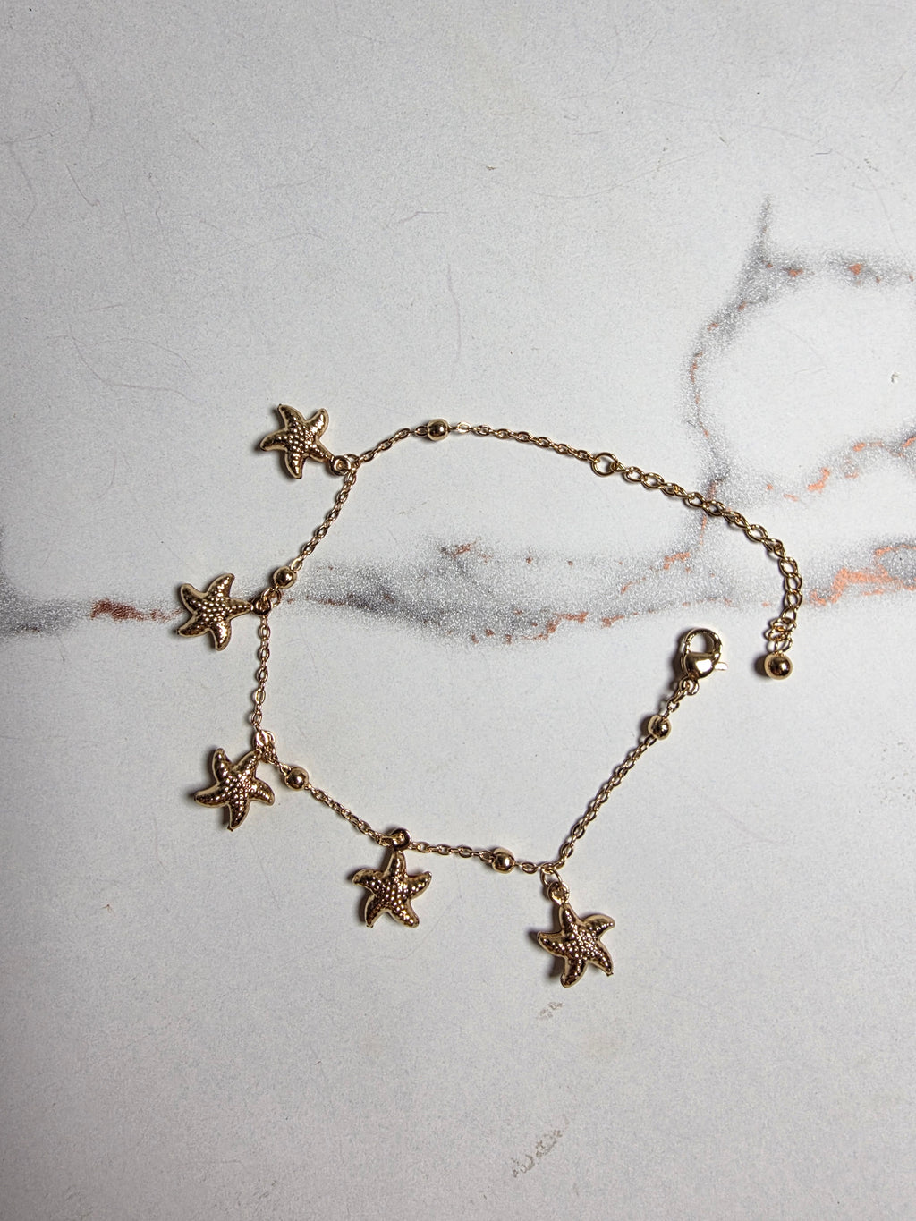 Starfish Charm Bracelet