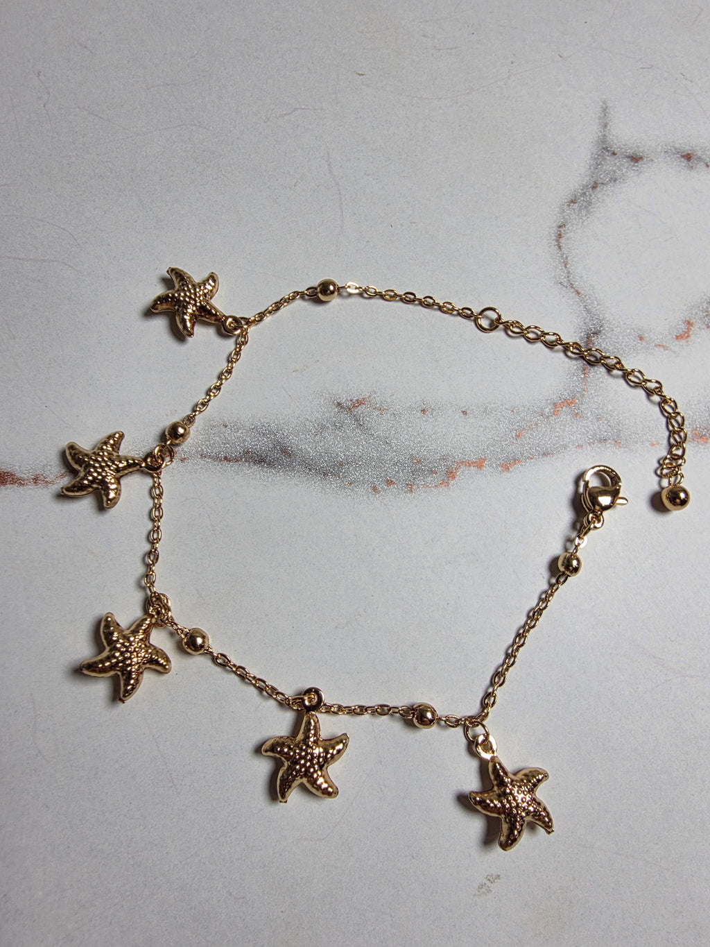 Starfish Charm Bracelet