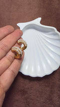 Auré Pearl Hoops