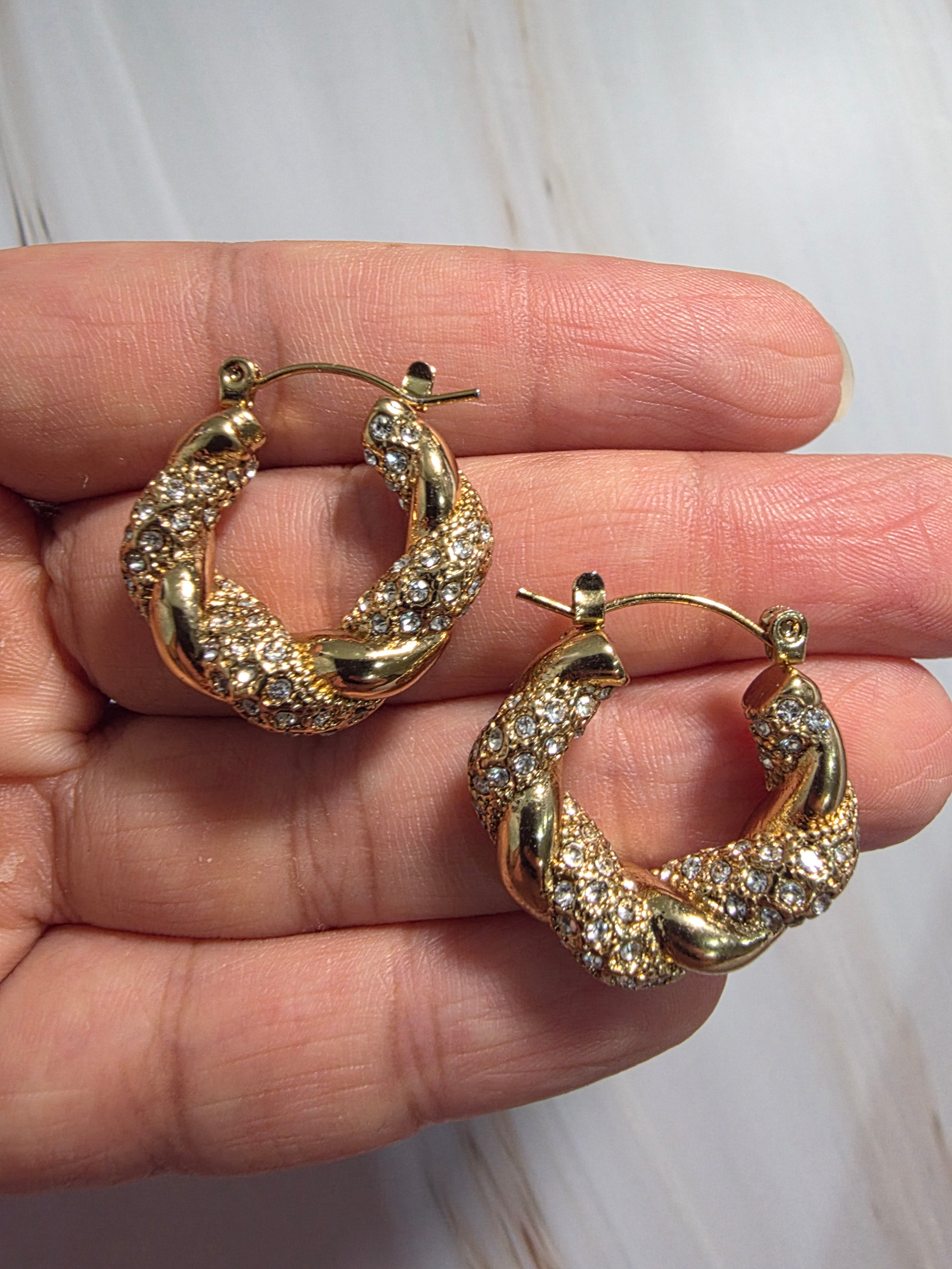 Auric Spiral Hoops