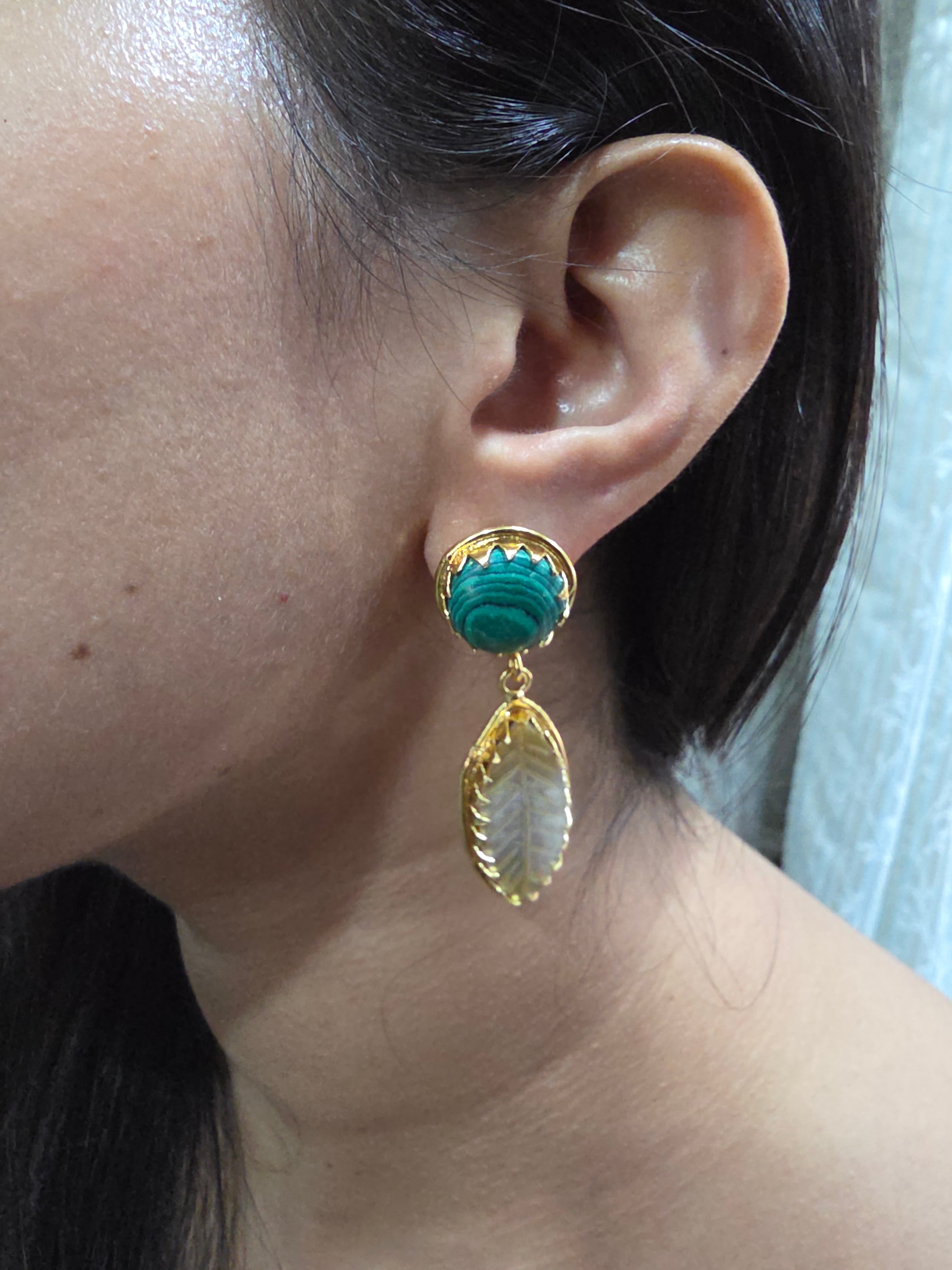 Malachite Leaf Drops
