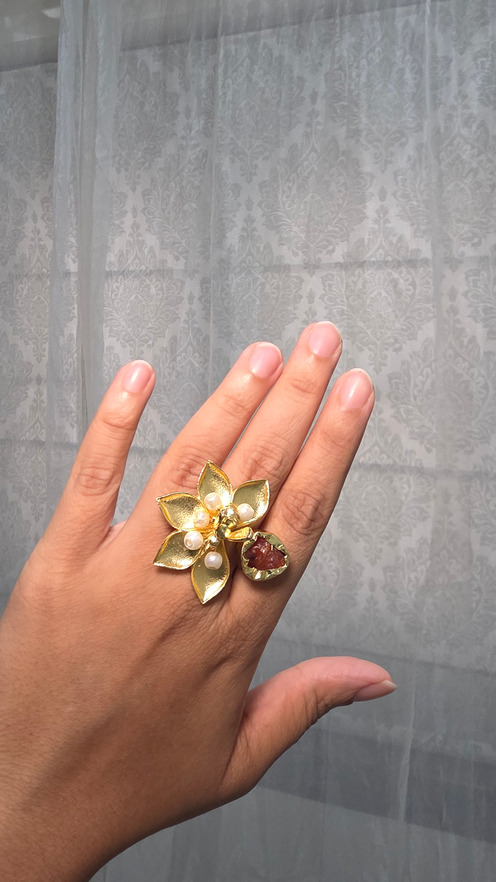 Madhuli Ring – Carnelian