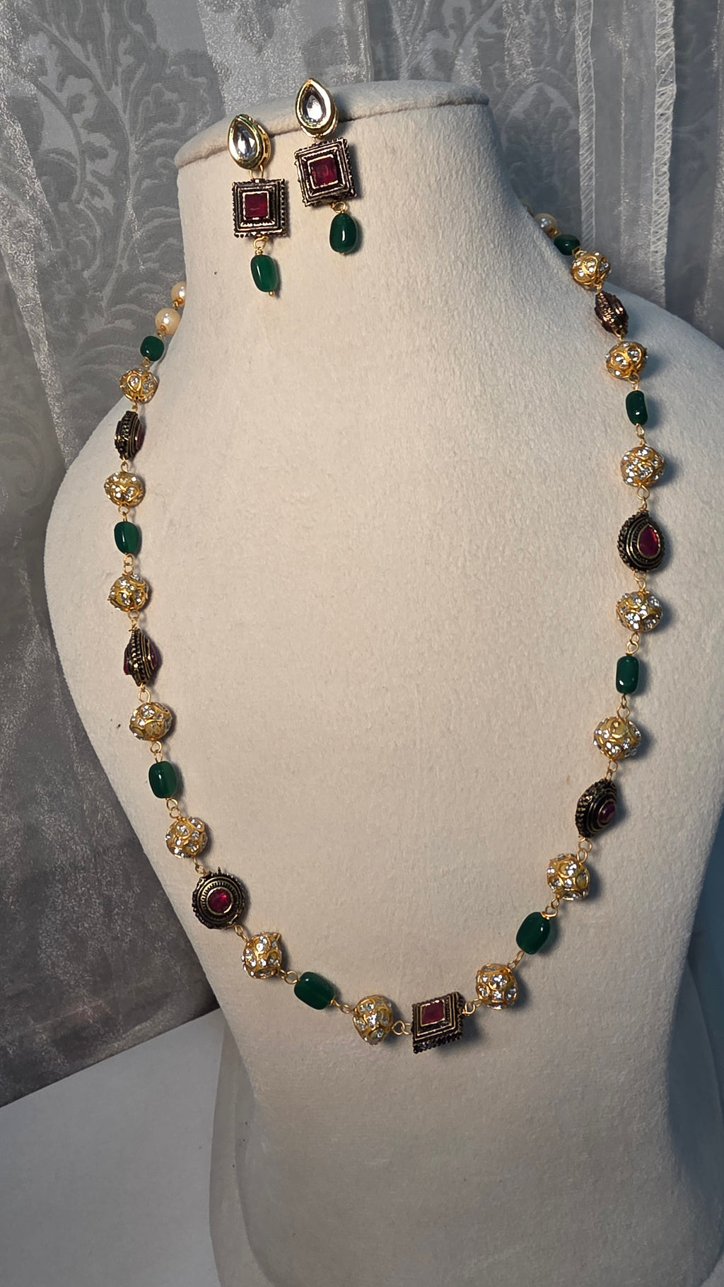 Ratna Mala Necklace Set