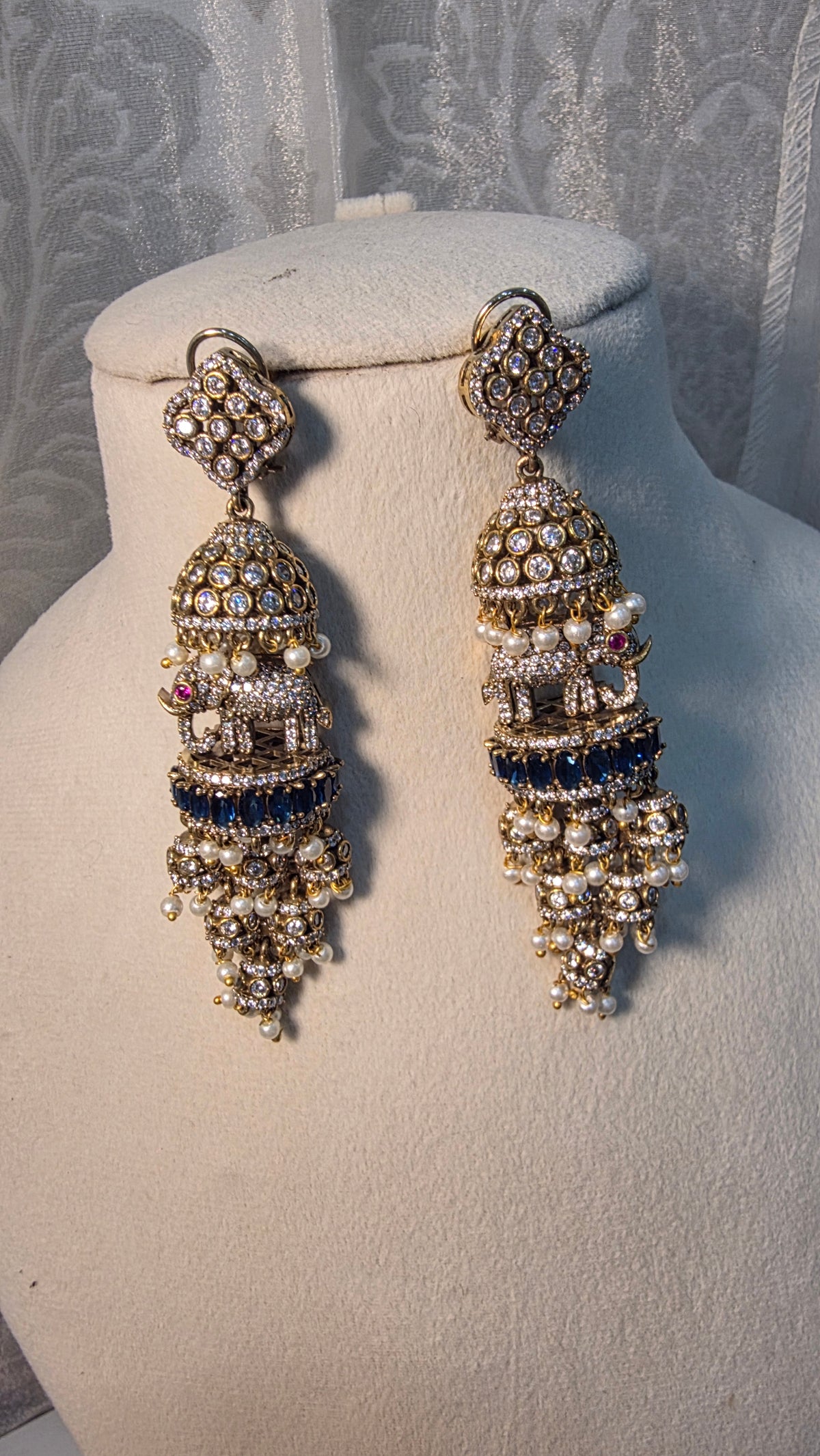Rajhansa Polki Earrings