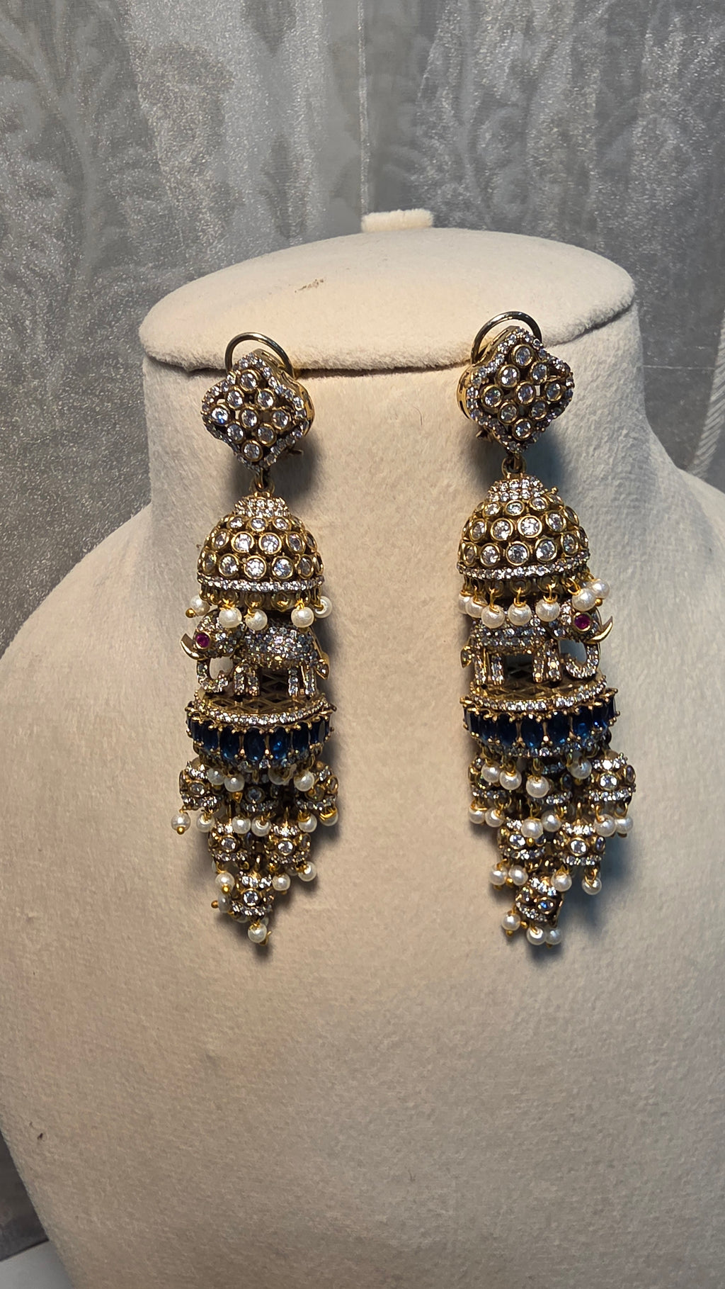 Rajhansa Polki Earrings