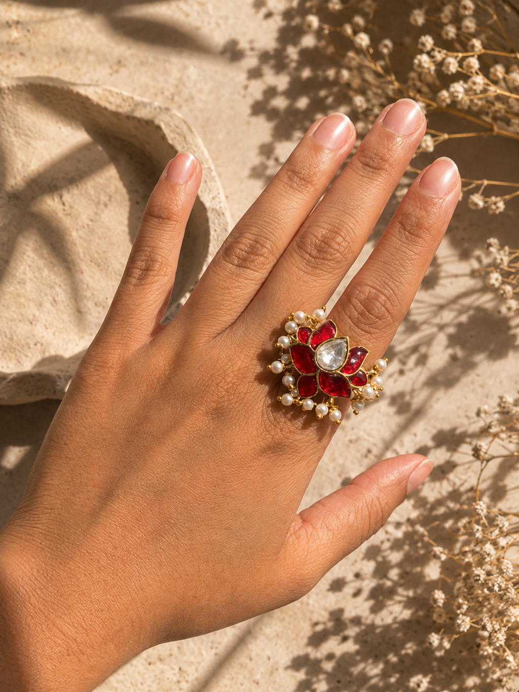 Padma Ring – Red
