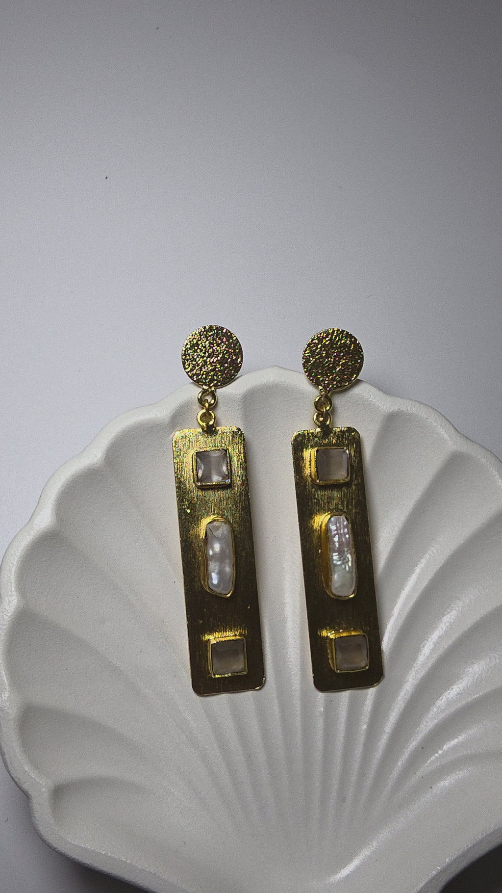 Baroque Pearl Earrings