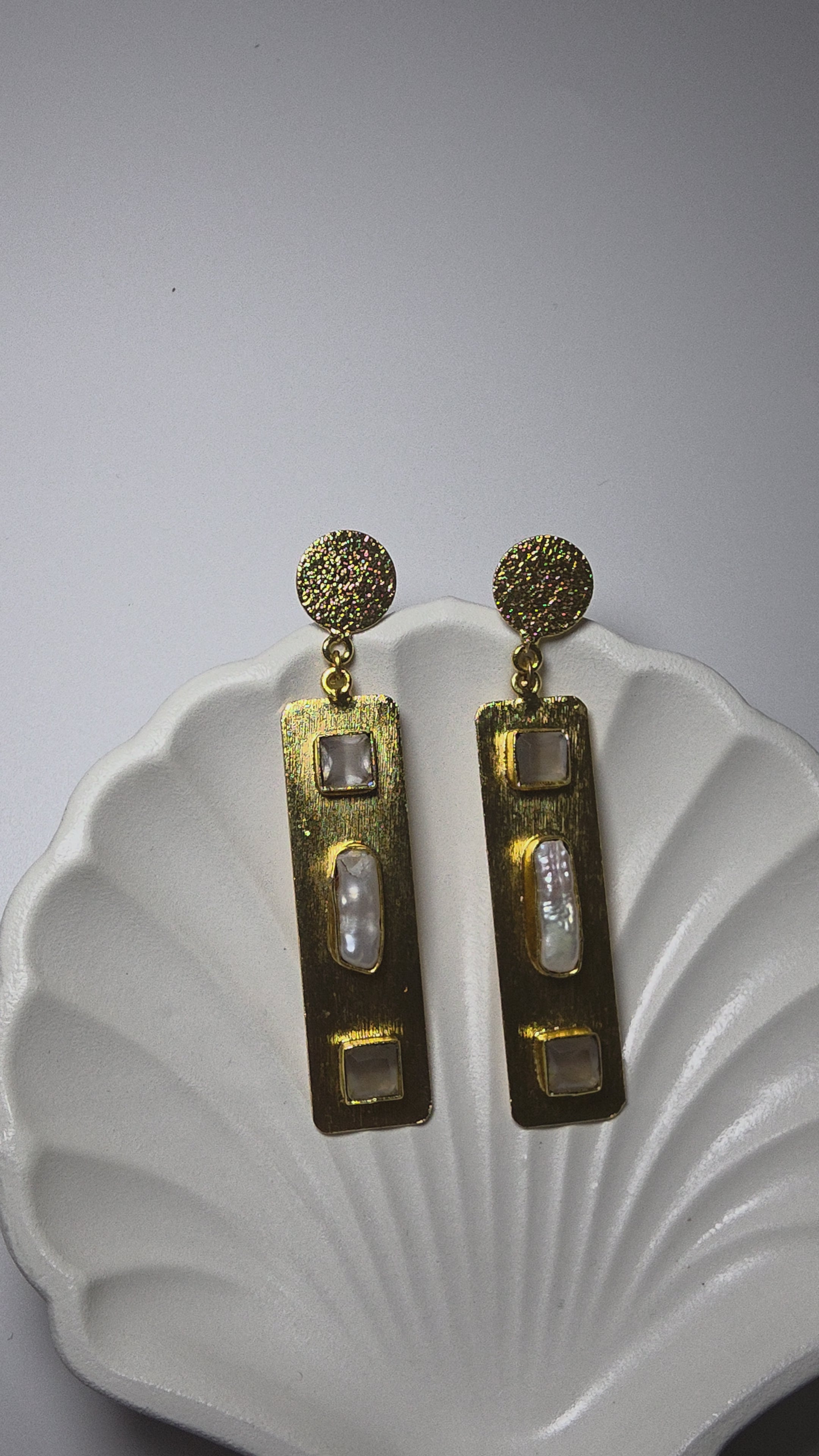 Baroque Pearl Earrings